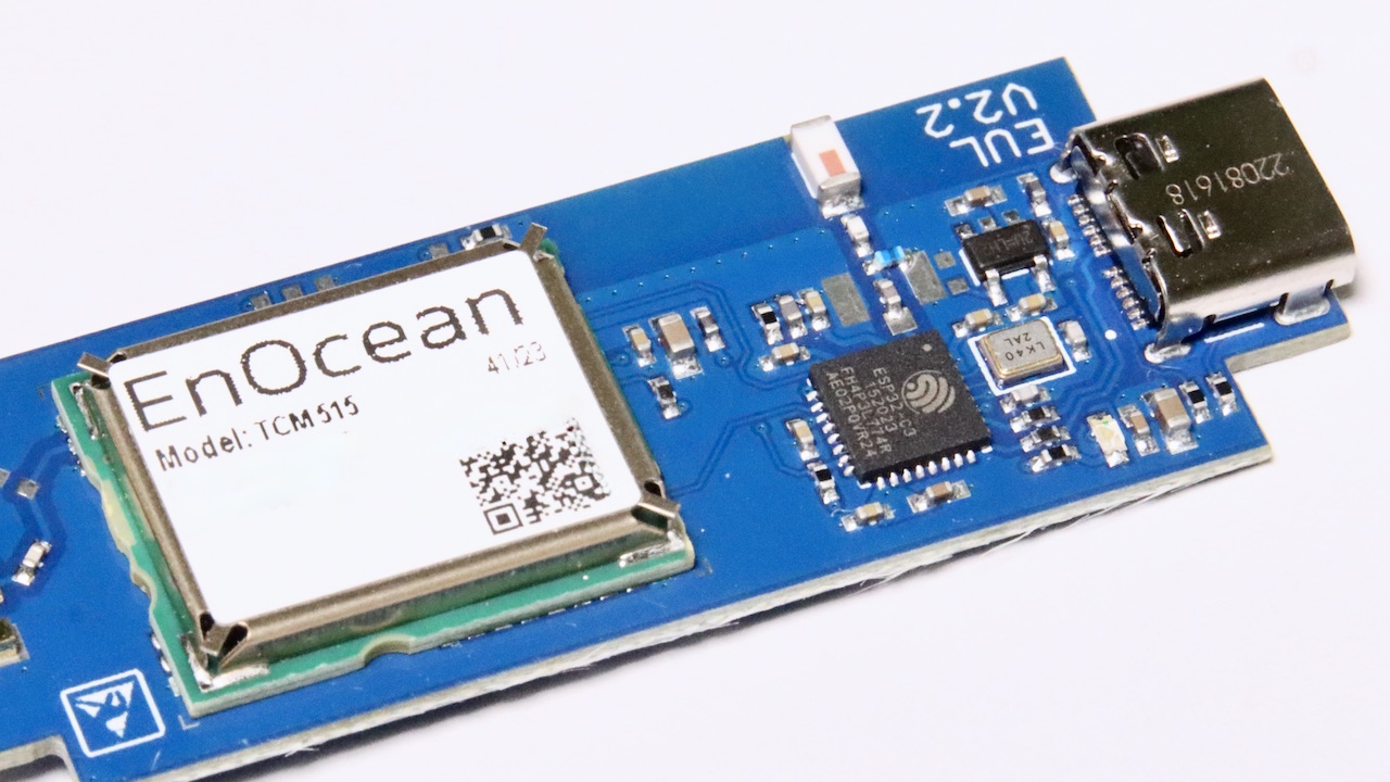 EUL – EnOcean USB/WiFi stick (TCM515)